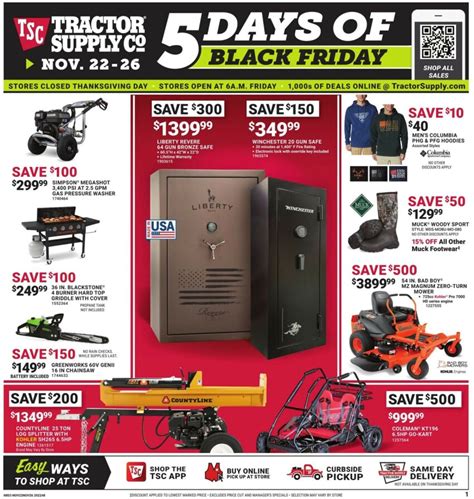 Tractor Supply Company Black Friday 2024 Ad And Deals