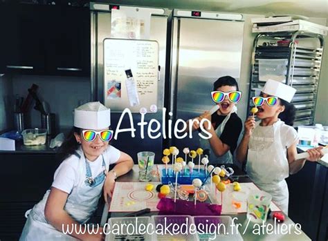 Ateliers pâtisserie pour enfants Carole cake design