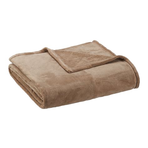 Mainstays Super Soft Plush Blanket Twin Brown