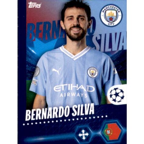 Sticker 307 Bernardo Silva Manchester City 079