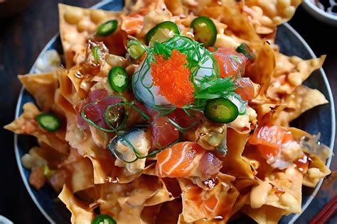 Japanese Nachos Saka Original Asian Kitchen