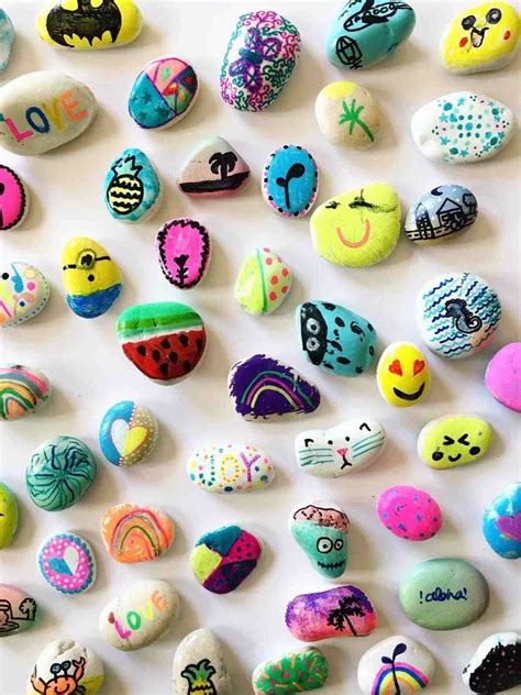 Easy Rock Painting Ideas Simple And Diy Painted Rocks Kids