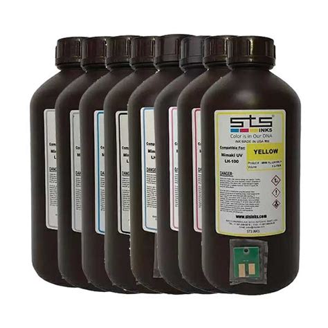 Replacement Ink Bottle Of 1000ml For Mimaki LH 100 UV Cure SPC 0597