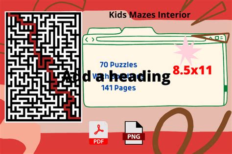 Mazes Activity Puzzle Book Graphic By Prottayon · Creative Fabrica