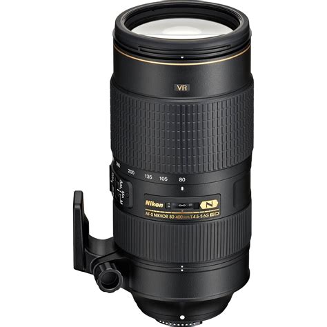 Nikon AF-S NIKKOR 80-400mm f/4.5-5.6G ED VR Lens 2208B B&H Photo