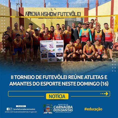 II TORNEIO DE FUTEVÔLEI REÚNE ATLETAS E AMANTES DO ESPORTE NESTE