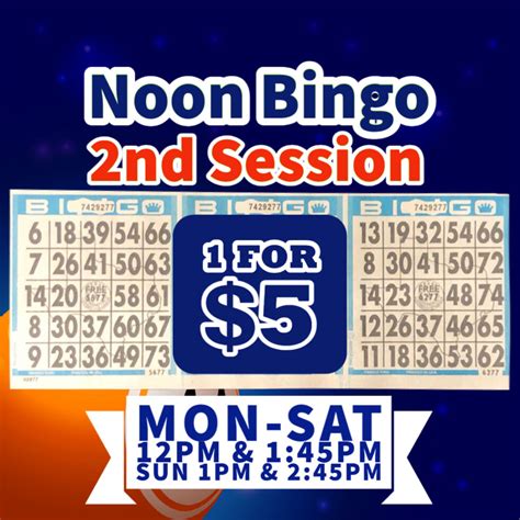 Home Noon Pioneer Bingo In Arlington Texas