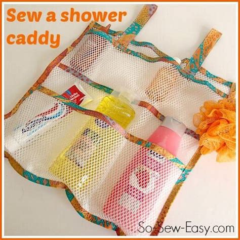 25 DIY Shower Caddy Ideas You Can Make Easily DIYnCrafty