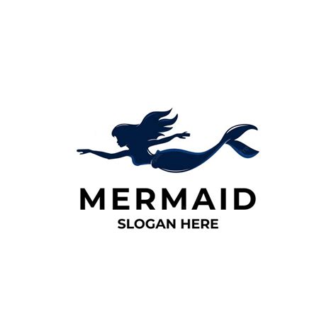 Premium Vector Mermaid Logo Vector