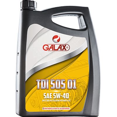 GALAX TDI 505 01 SAE 5W 40 4 L Motorna Ulja I Maziva