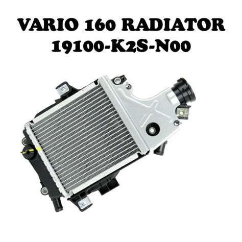 Honda Vario Radiator Assy Coolant Water Tank Tangki Air Coolant