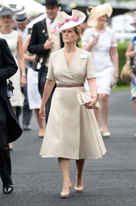 Photo La Comtesse Sophie De Wessex Au Royal Ascot Le Juin