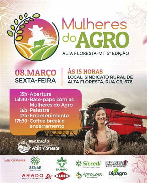 SINDICATO RURAL DE ALTA FLORESTA ANUNCIA 5ª EDIÇÃO DO MULHERES DO AGRO