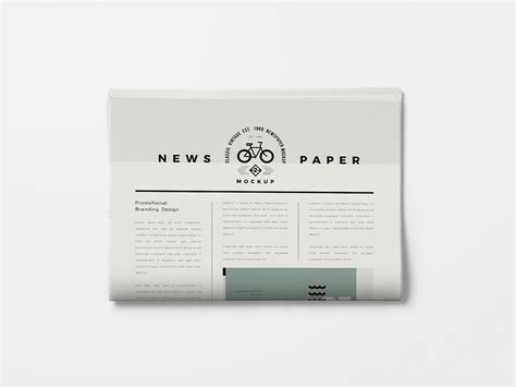 Newspaper Mockup by Gfx Foundry on Dribbble