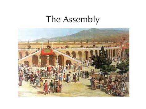 Assembly Of Greece Ancient Greece