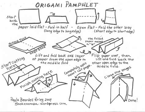 Study How To Make An Origami Book 2019