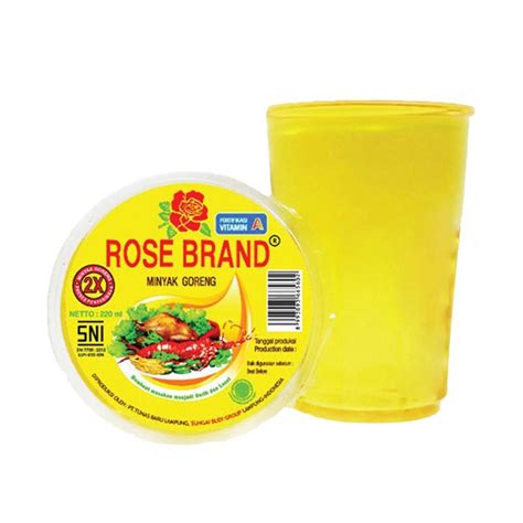 Jual Minyak Goreng Kemasan Gelas Rose Brand Termurah Harga Grosir