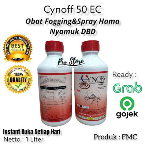 Jual Cynoff 50EC Obat Fogging Pestisida Nyamuk Kecoa Lalat Serangga