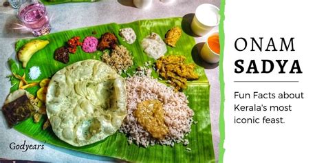 Fun Facts about Kerala's Onam Sadya