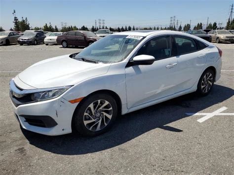 2018 HONDA CIVIC EX For Sale CA RANCHO CUCAMONGA Sat Sep 02