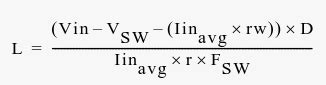 led - Help understanding inductor formula in boost converter ...