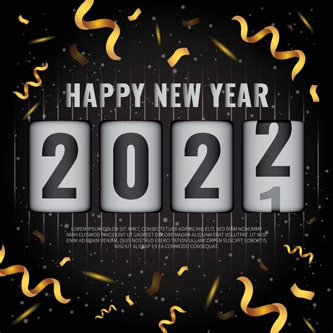 New Year Countdown Background Template 4899357 Vector Art at Vecteezy