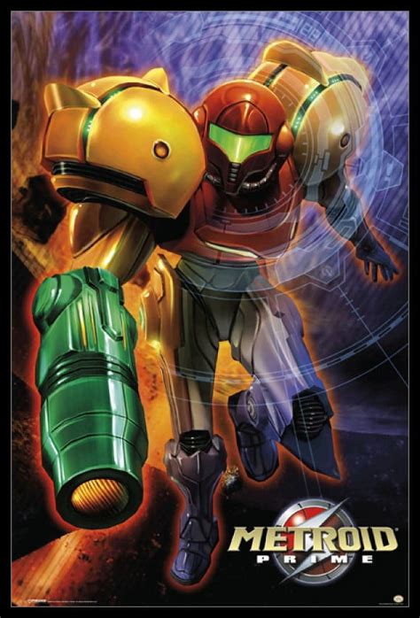 Metroid Prime Laminated And Framed Poster 24 X 36