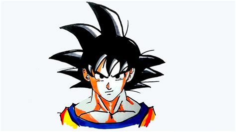 Como Dibujar A Goku Fácil Dragon Ball Z Dibujos Fáciles Para Niños How To Draw Goku Youtube