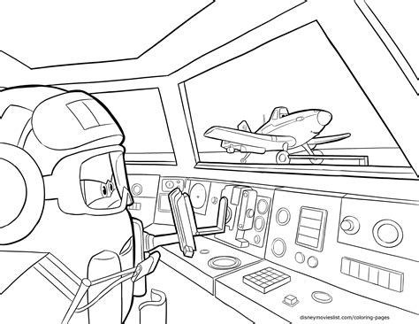 Dusty Planes Coloring Pages at GetColorings.com | Free printable ...