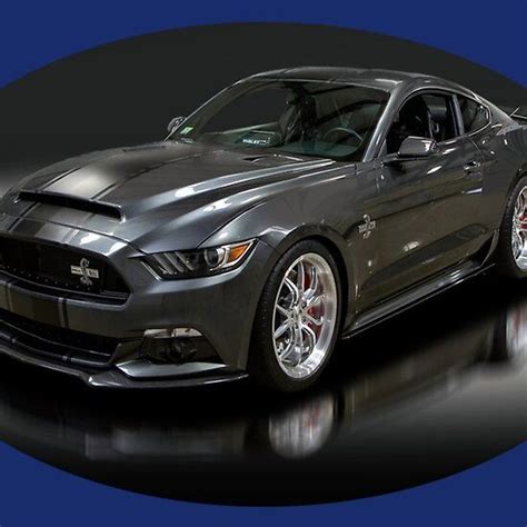 ‘magnetic Metallic Grey 2016 Ford Mustang Gt500 Shelby Cobra Super