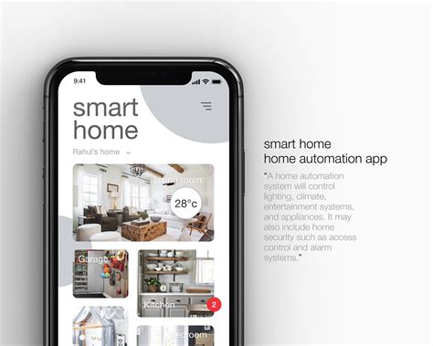 Ui Design Concept For Home Automation Application On Behance