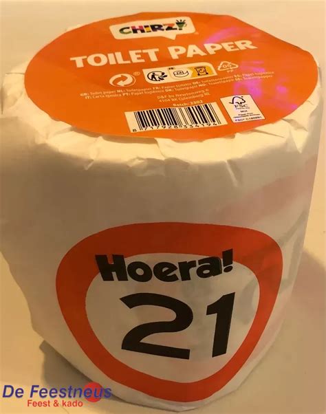 WC Rol 21 Jaar De Feestneus Feest En Kado