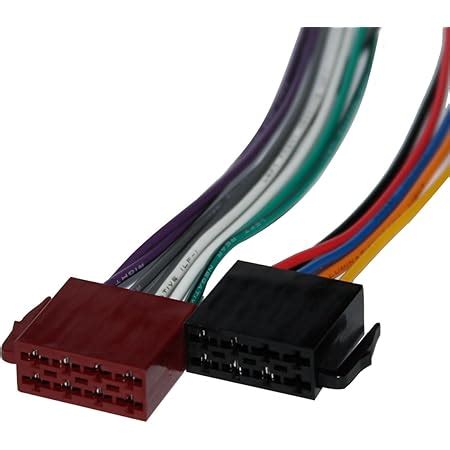 Aerzetix Connecteur Fiche ISO 16PIN Faisceau Universel Alimentation