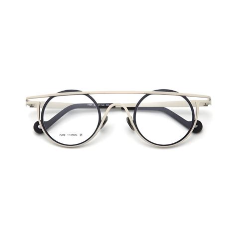 REACT Fashion Forward Titanium Circular Eyeglass Frames