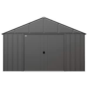 Arrow Classic Ft W X Ft D Blue Grey Metal Shed Sq Ft