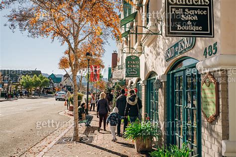 Solvang Street View And City Life City In Southern California S Santa