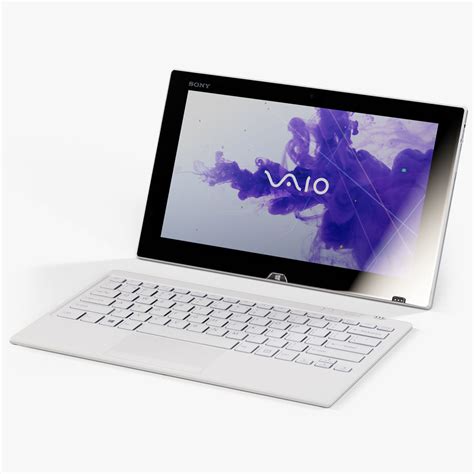 3D Model Sony VAIO TAP 11 Ultrabook VR AR Low Poly Animated CGTrader