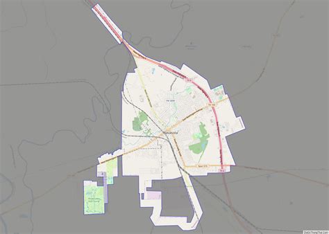 Map Of Navasota City