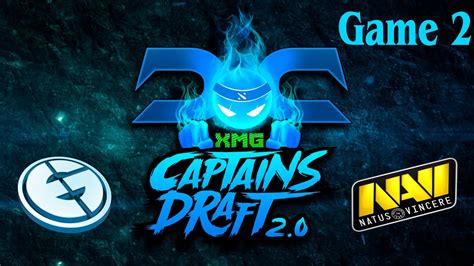 Epic Game Eg Vs Na Vi Bo Xmg Captains Draft