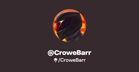 Crowebarr Twitter Instagram Linktree