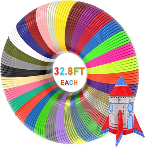 Amazon FIROS 3D Pen Filament Refills 12 Colors 3D Pen PLA