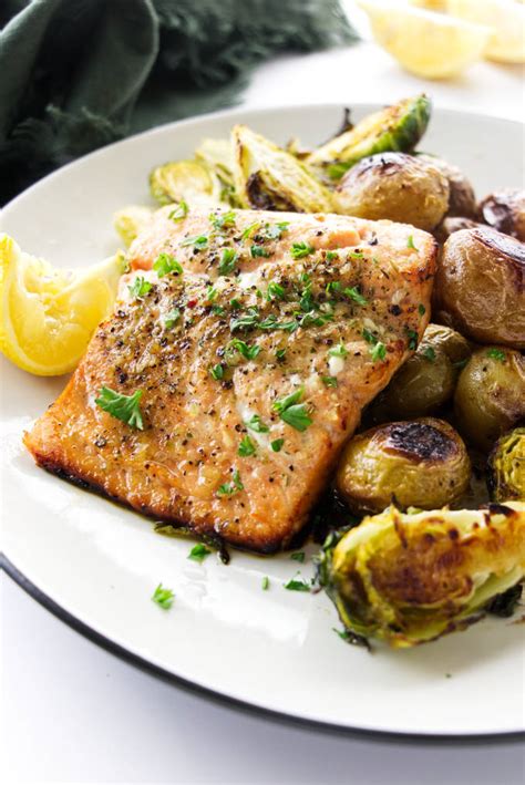 Sheet Pan Salmon And Veggies Savor The Best