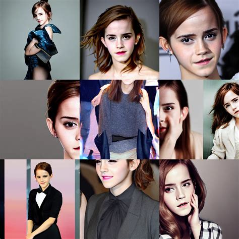 Photo Of Emma Watson Korean American Kpop Star Stable Diffusion