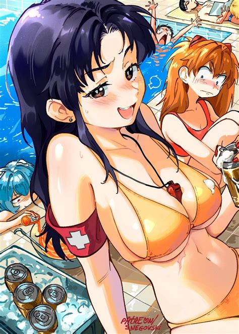 Katsuragi Misato Akagi Ritsuko Ikari Gendou Akagi Ritsuko