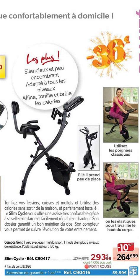 Promo Slim Cycle Chez Teleshopping Icatalogue Fr