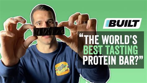 Reviewing Built Bars Are They Actually The Worlds Best Tasting Protein Bar Youtube