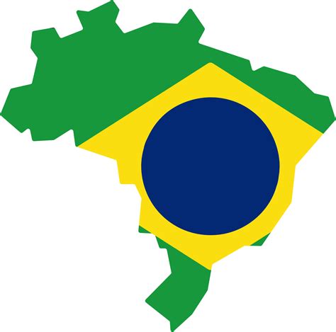 Dibujo De Brasil Bandera Mapa 33266864 PNG