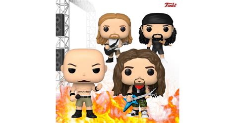 Funko Pop Rocks Philip Anselmo Vinnie Paul Dimebag Darrell Rex