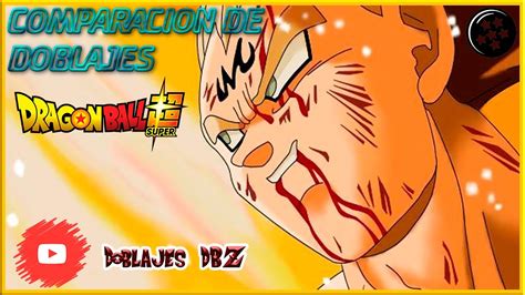 El Sacrificio De Vegeta Flashback De Dragon Ball Super En Doblajes