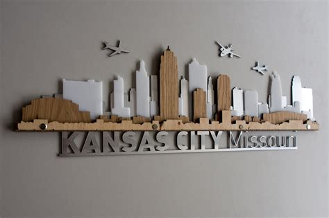 Seattle Skyline D Layered Laser Cut Wooden Cityscape Wall Art Etsy